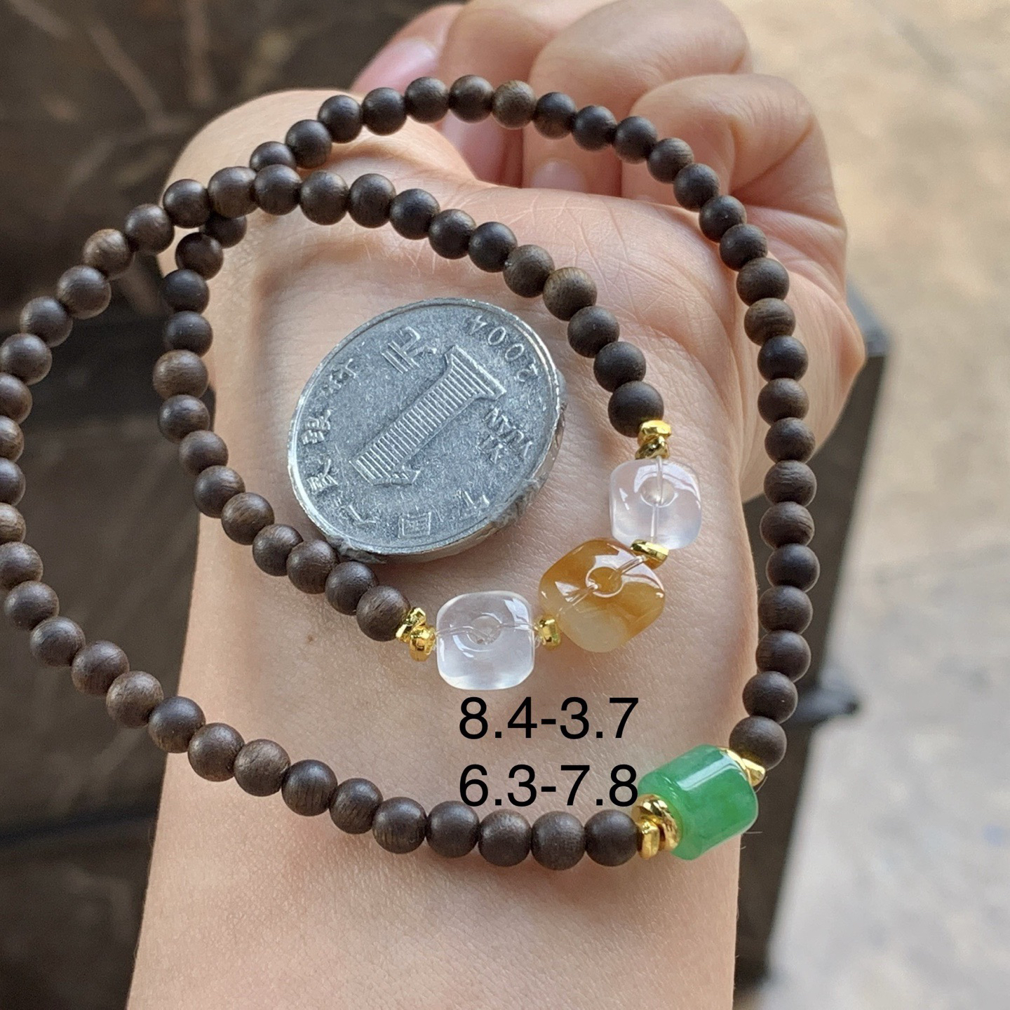 特色手链^_^2圈 鲜艳 精美