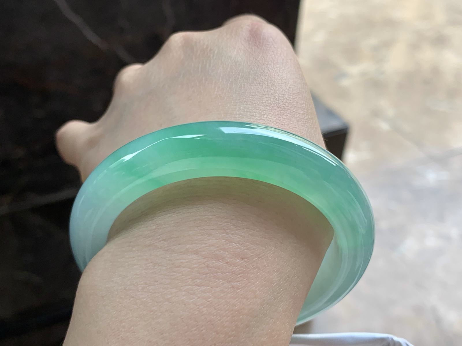 56-12.3-9.5

晴绿手镯^_^清新色阳