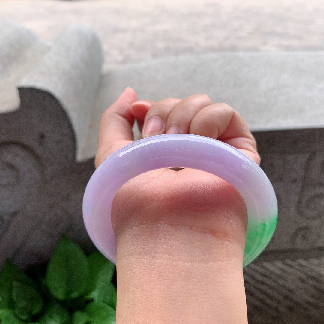 圈口 56-13.1【春彩圆条手镯】圆条56 57可戴