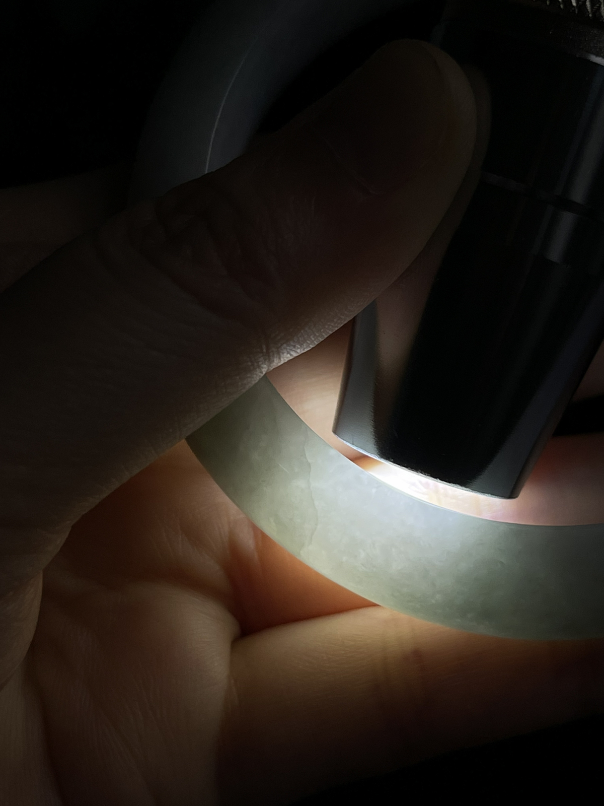 正圈56.5圈口，翡翠手镯