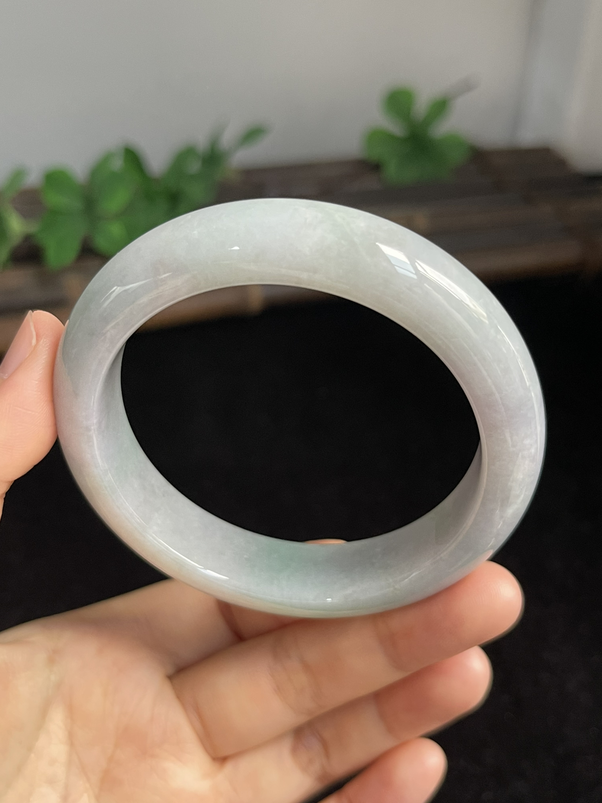 正圈56.5圈口，翡翠手镯