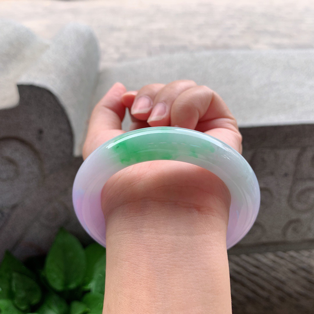 圈口 56-13.1【春彩圆条手镯】圆条56 57可戴