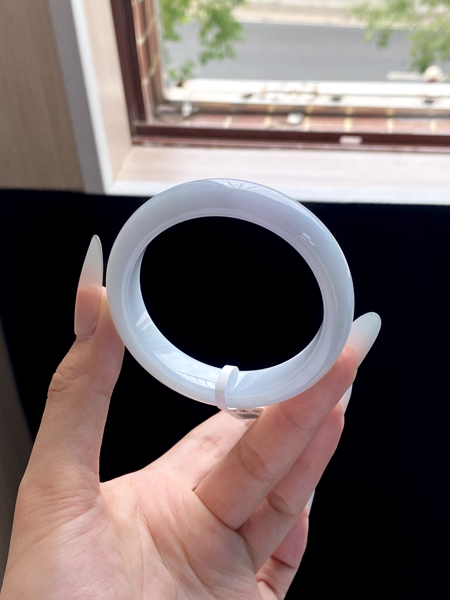 冰胶蓝底正圈成品，有棉线，HYC-131，⭕️54-12.8-8