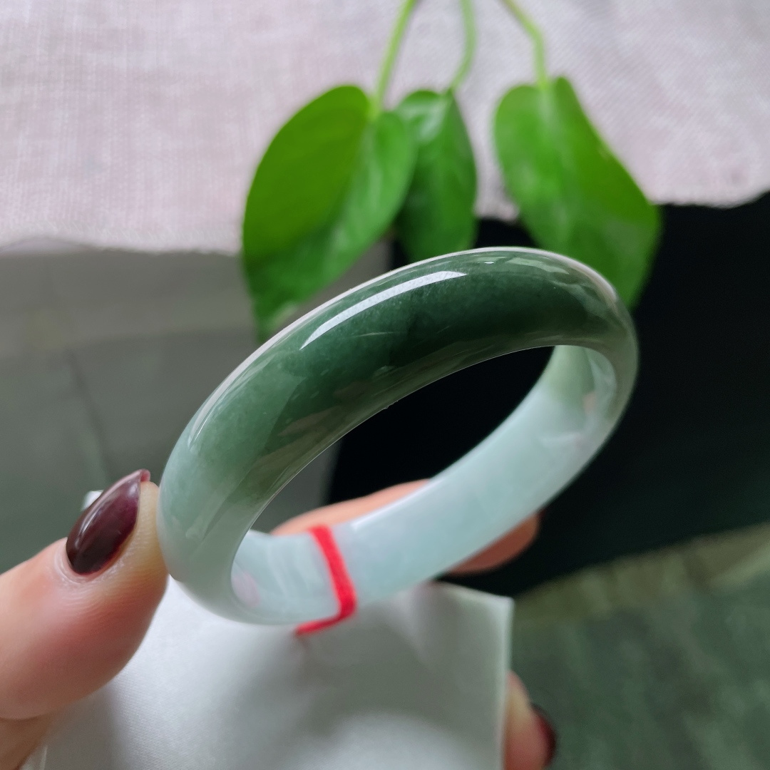 54/13.9/6.6半山水正圈，水润细腻，青山绿水，意境感，贵气，色纹，ss49203a