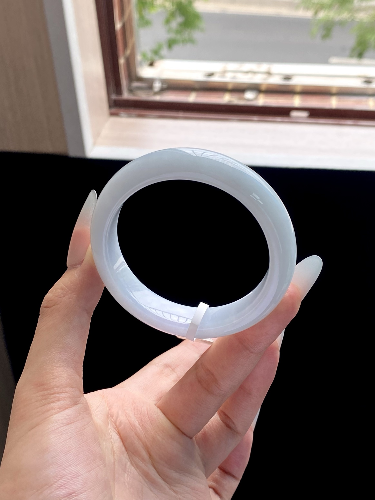 冰胶蓝底正圈成品，有棉线，HYC-131，⭕️54-12.8-8