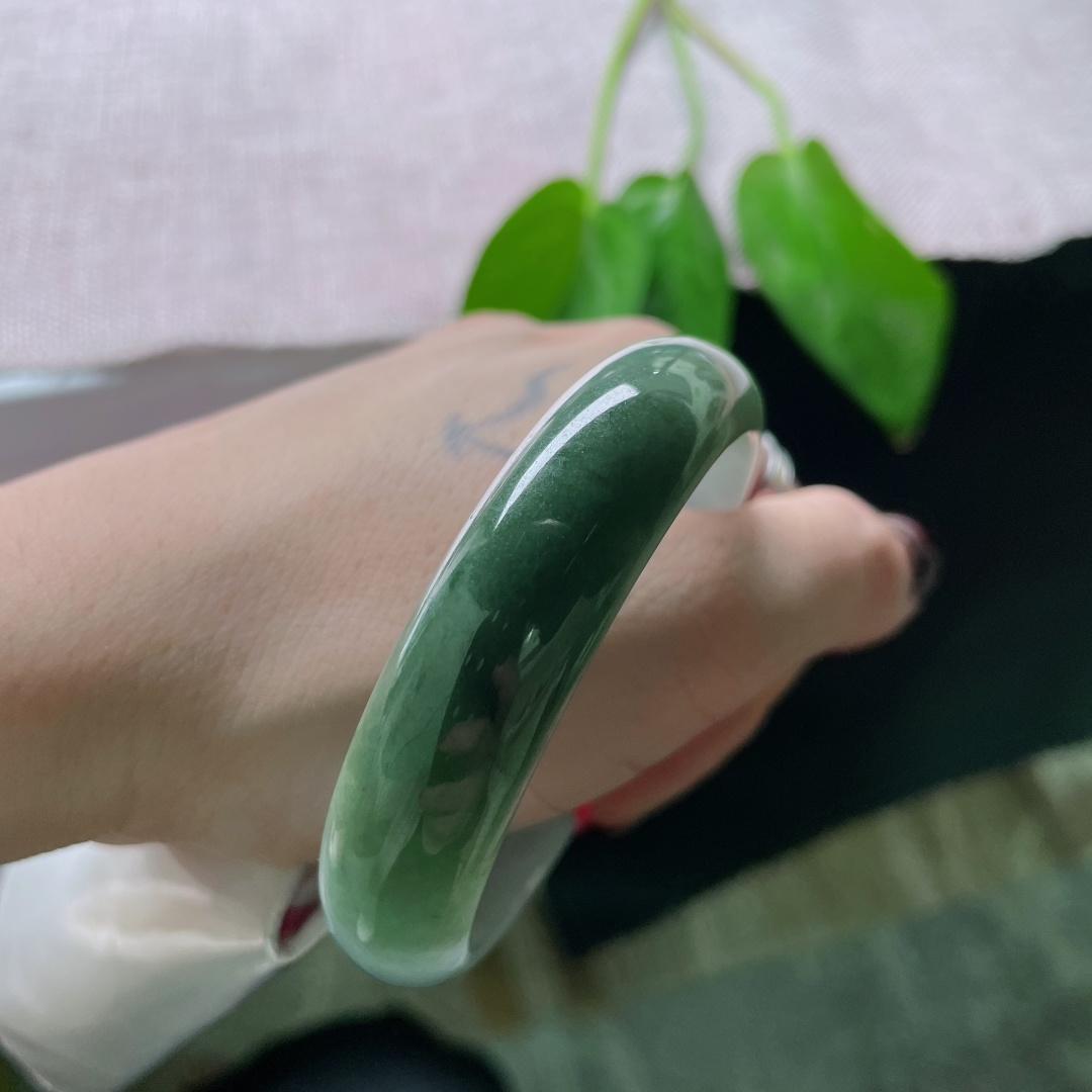 54/13.9/6.6半山水正圈，水润细腻，青山绿水，意境感，贵气，色纹，ss49203a