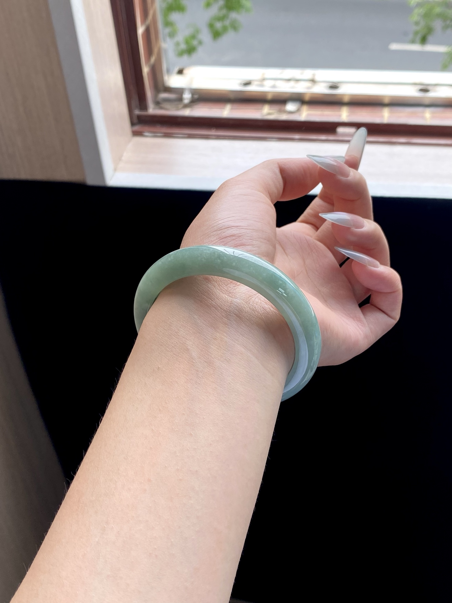 油青湖水绿正圈成品（无裂）HYC-113⭕️57-12-8.2