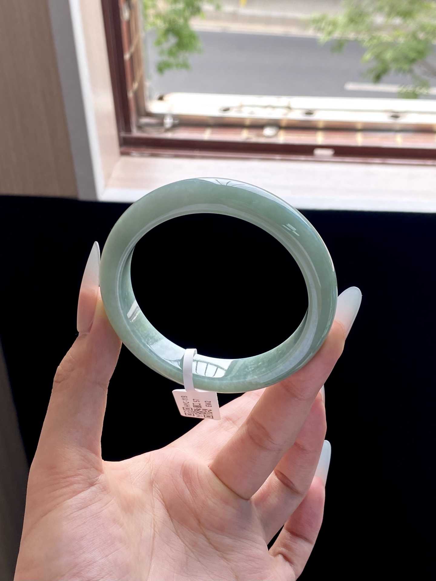 油青湖水绿正圈成品（无裂）HYC-113⭕️57-12-8.2