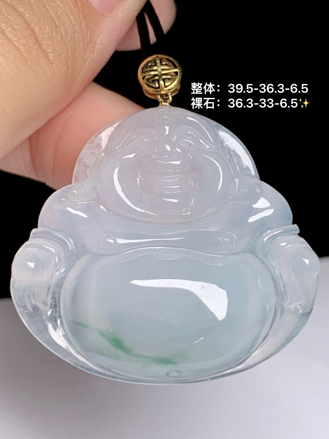 ️超值3184佛公18k金钻镶嵌，39.5-36.3-6.5