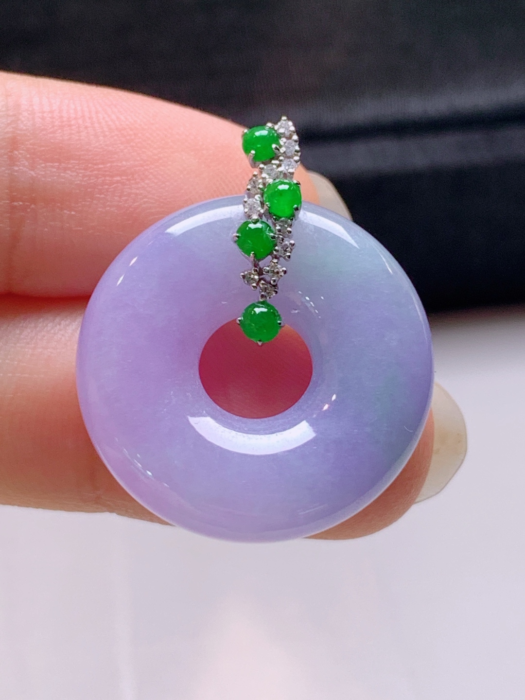 ️ 甜甜圈吊坠，无裂色正饱满，裸石22.6-6.126.8