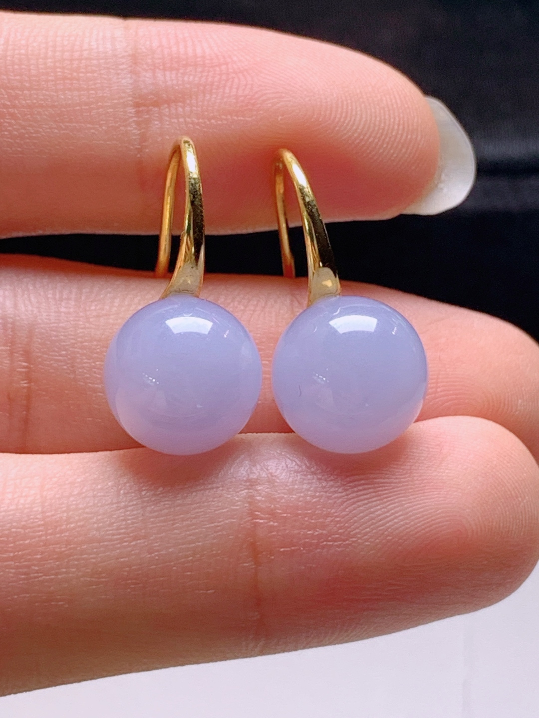 ️ 耳坠，色正饱满