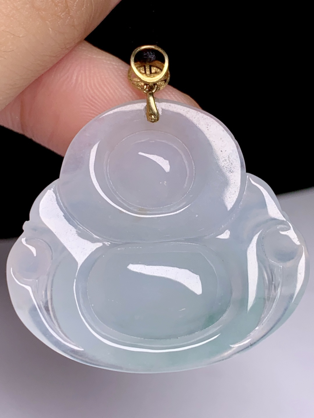 ️超值3184佛公18k金钻镶嵌，39.5-36.3-6.5