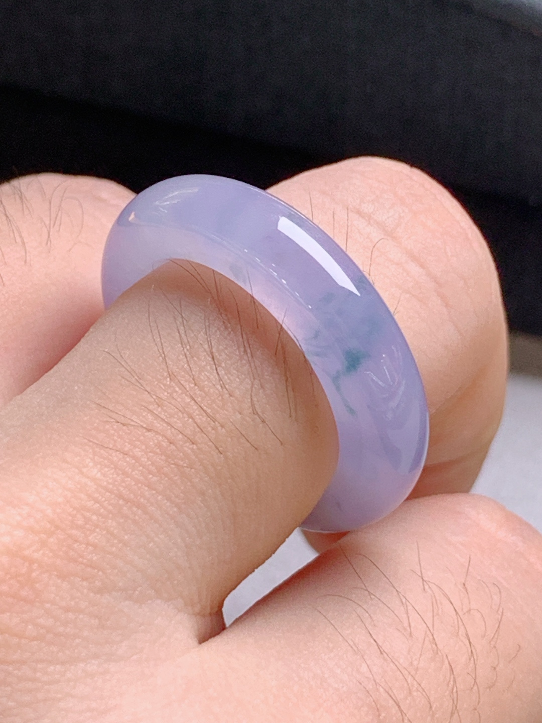 ️ 飘花指环，无裂色正饱满，裸石26.3-5.9-4.6，圈口14