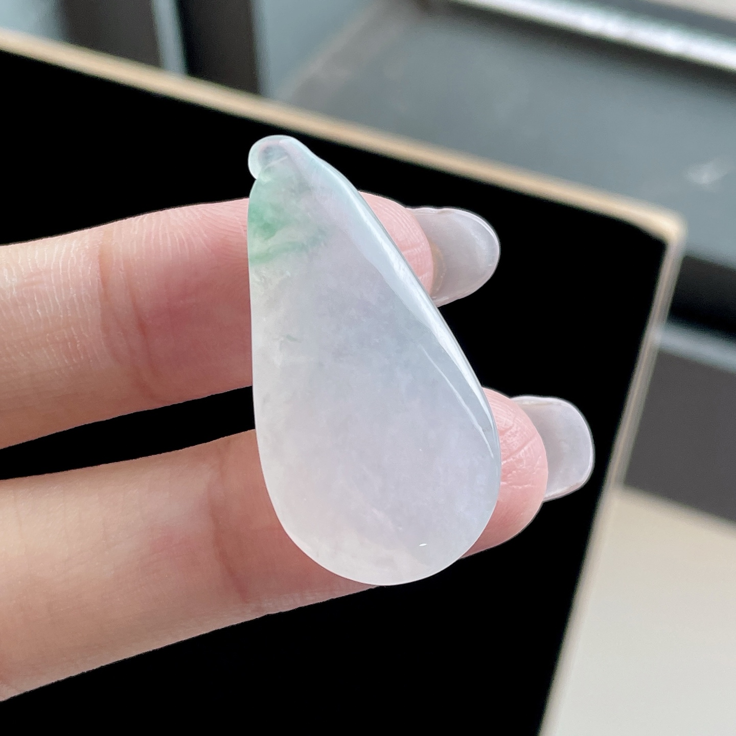 冰种飘花福瓜，YJ3-153-25，35-17.7-9.1