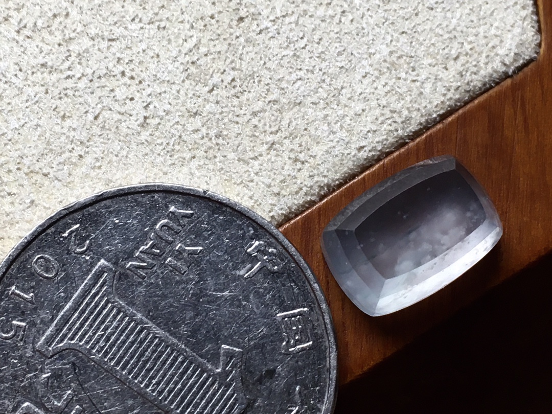 ️ 玻璃种马鞍 底子水润，光感十足，无裂尺寸12*8.5*4.6  超值