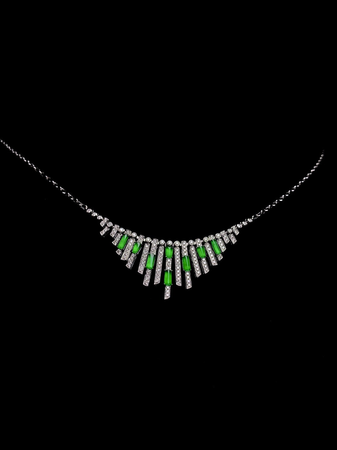 ️超值五位数喜询随形晚装链18k金钻镶嵌