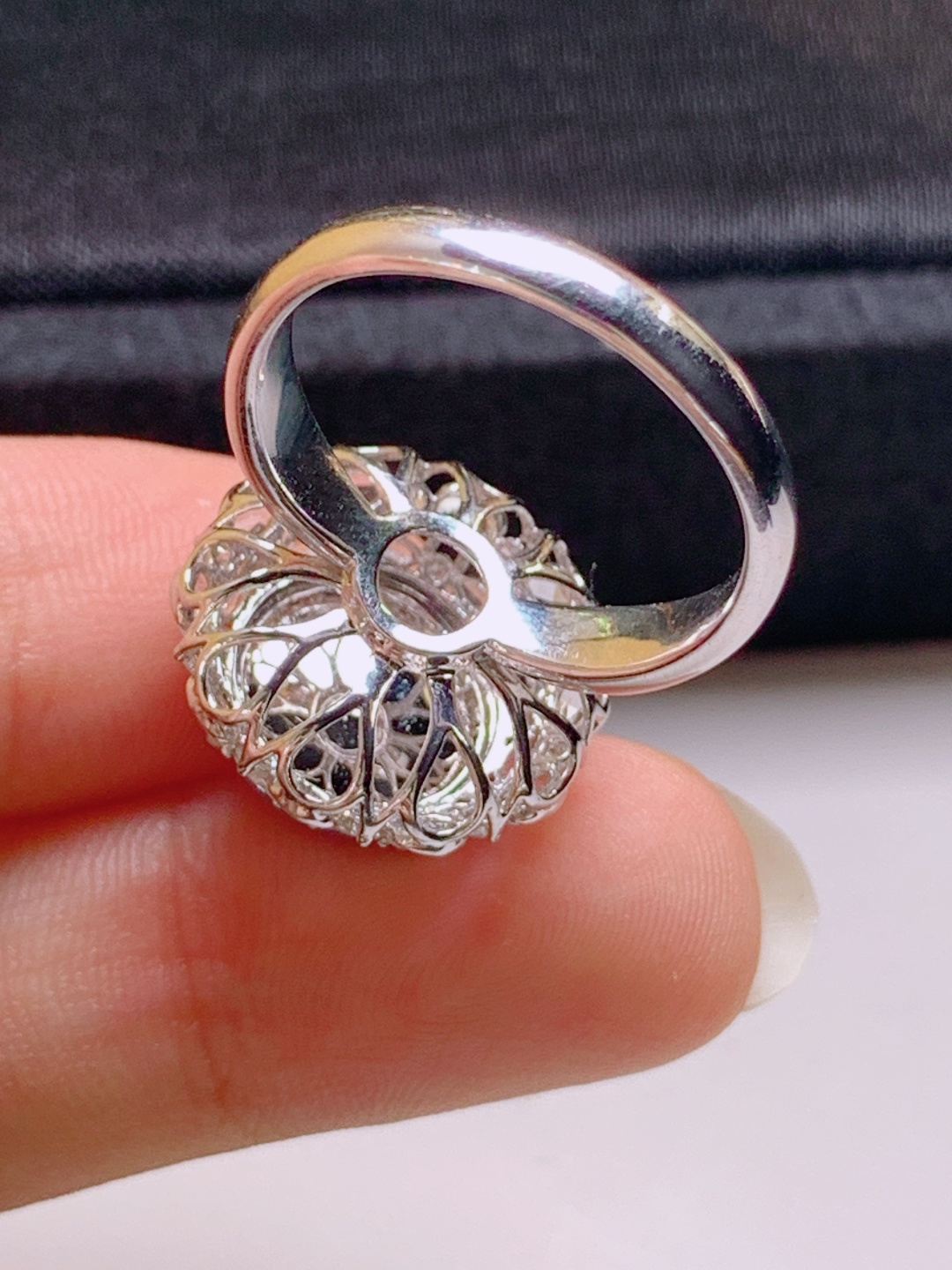 ️ 蛋面戒指，无裂色正饱满，裸石11.3-5.1，圈口14