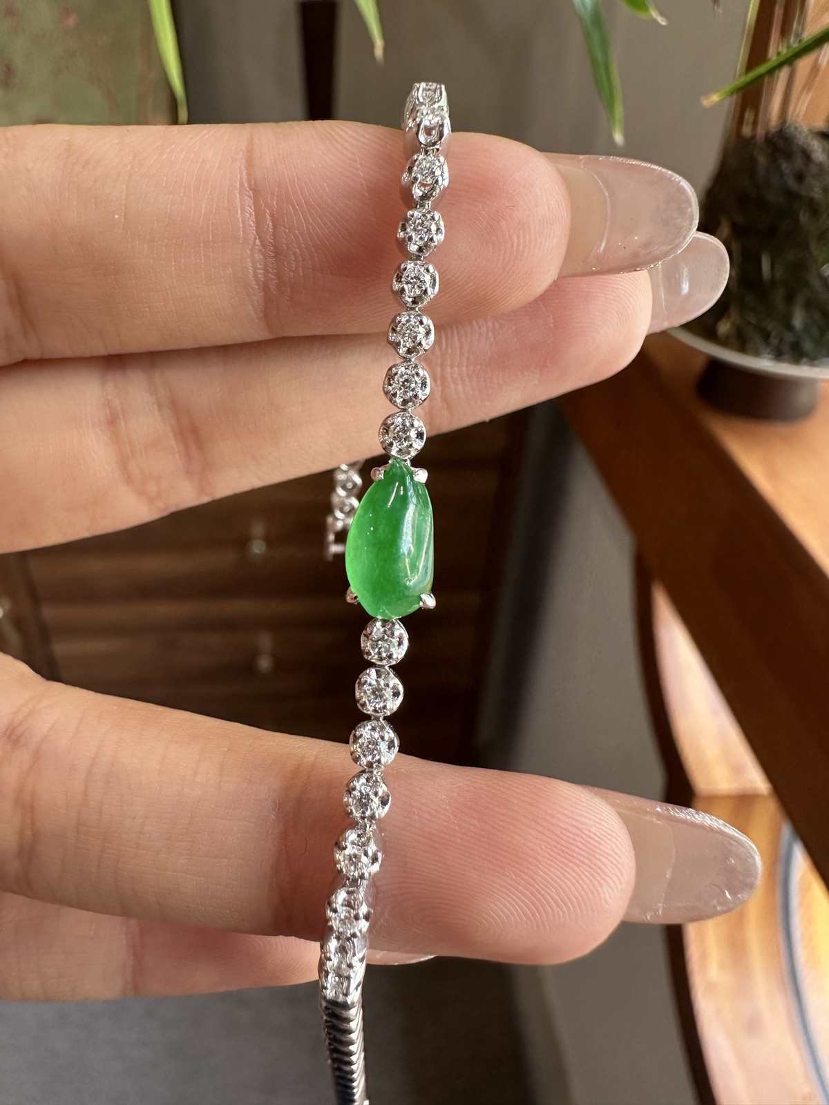 ️ 冰阳绿福瓜手链