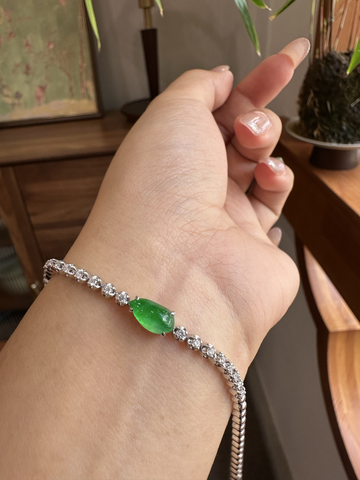 ️ 冰阳绿福瓜手链