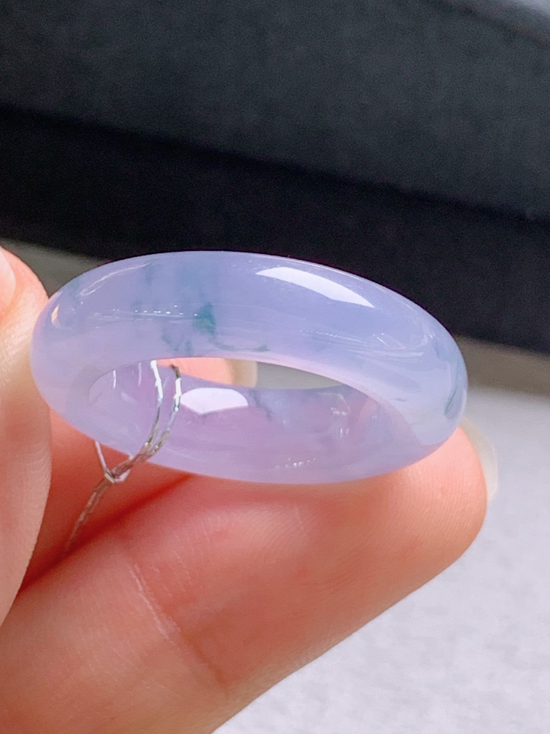 ️ 飘花指环，无裂色正饱满，裸石26.3-5.9-4.6，圈口14