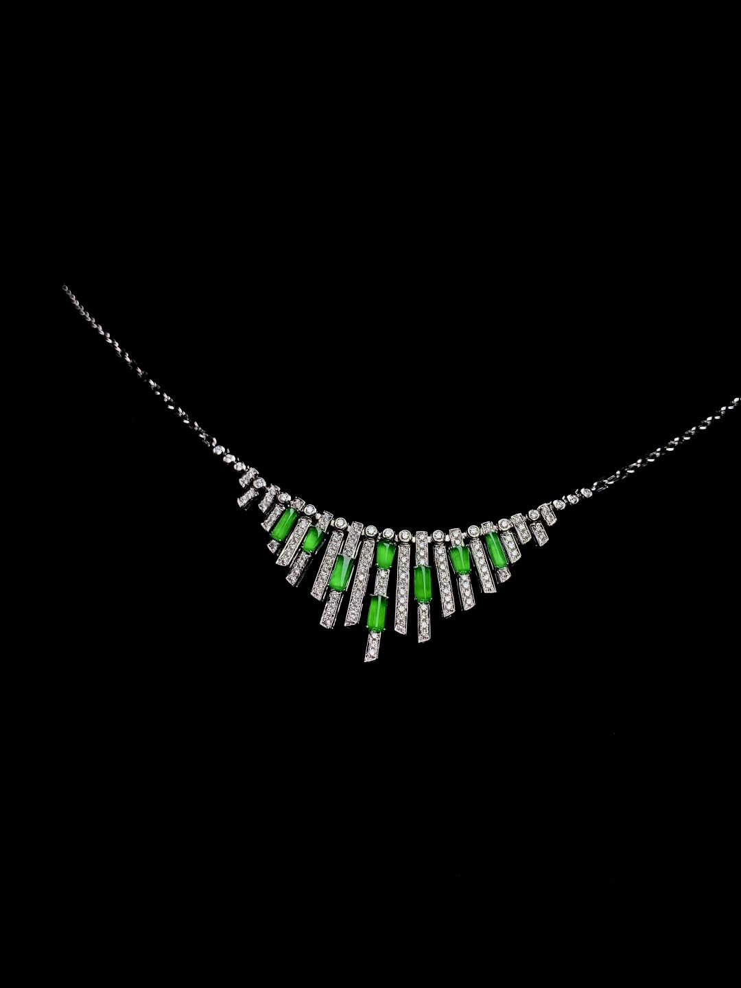 ️超值五位数喜询随形晚装链18k金钻镶嵌