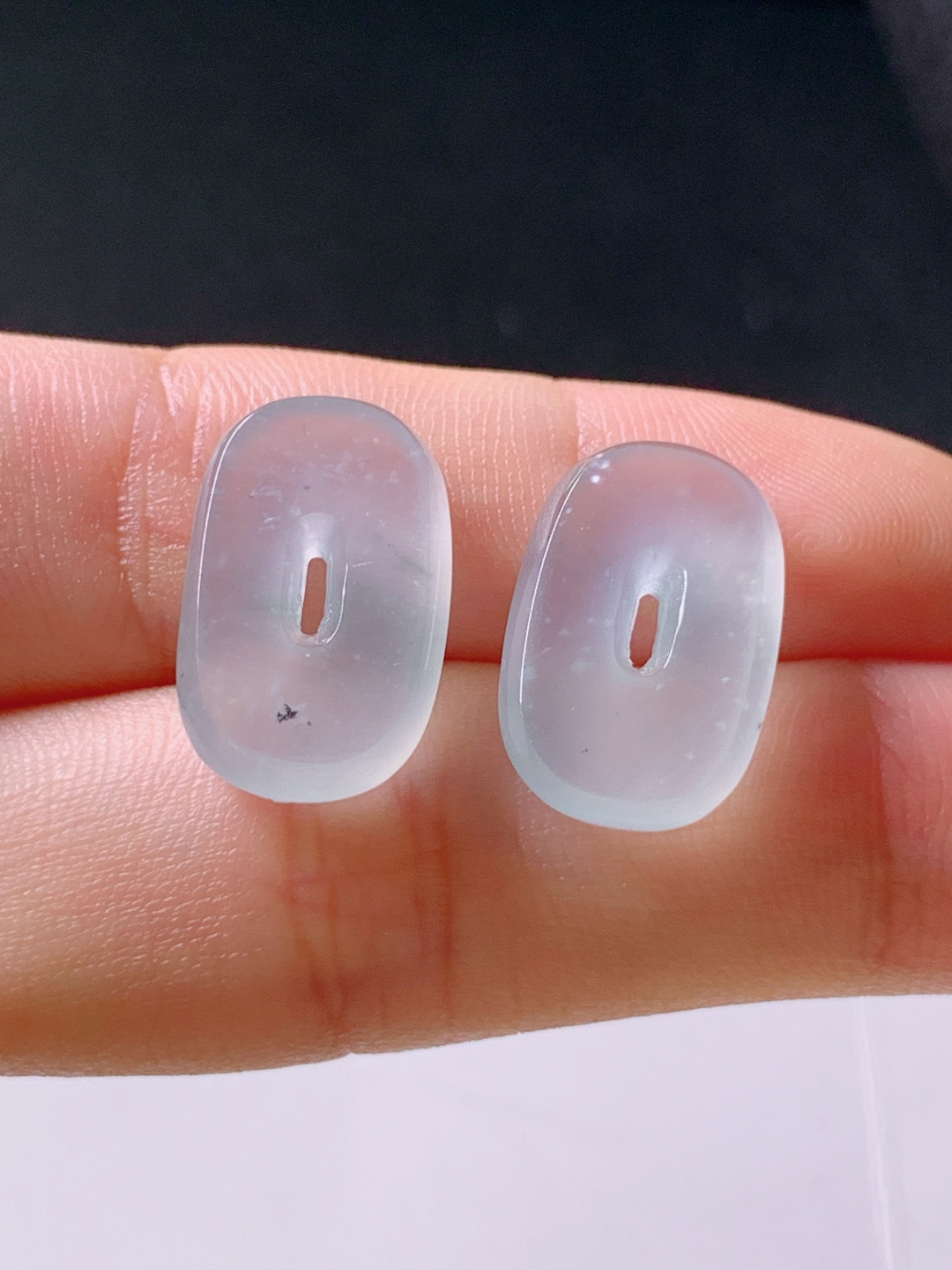 ️ 冰种福瓜，无裂，裸石18.1-11.4-3.9