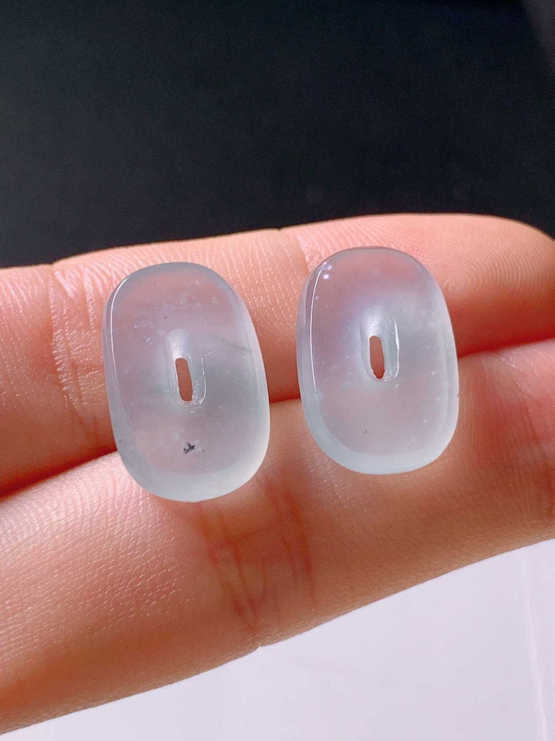 ️ 冰种福瓜，无裂，裸石18.1-11.4-3.9