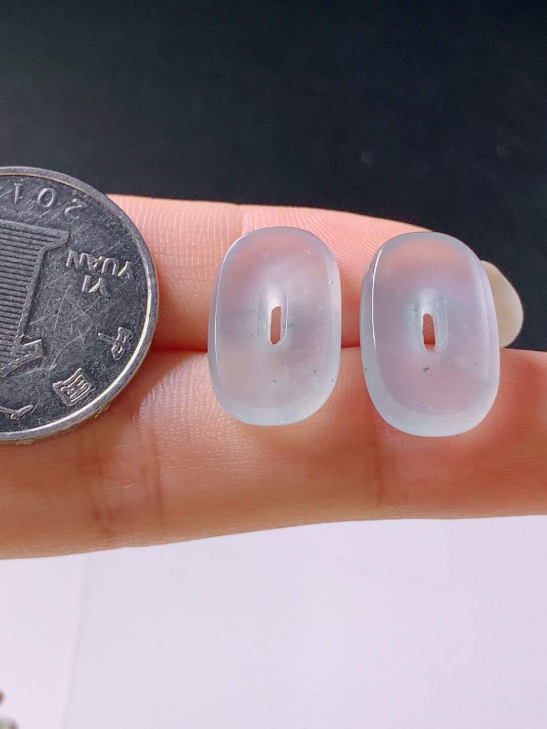 ️ 冰种福瓜，无裂，裸石18.1-11.4-3.9