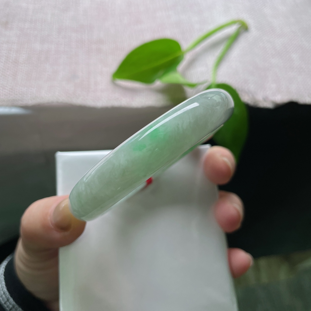 53.7/12.4/7.8，飘绿，正圈，贵气，耐看，有纹，ss49755a