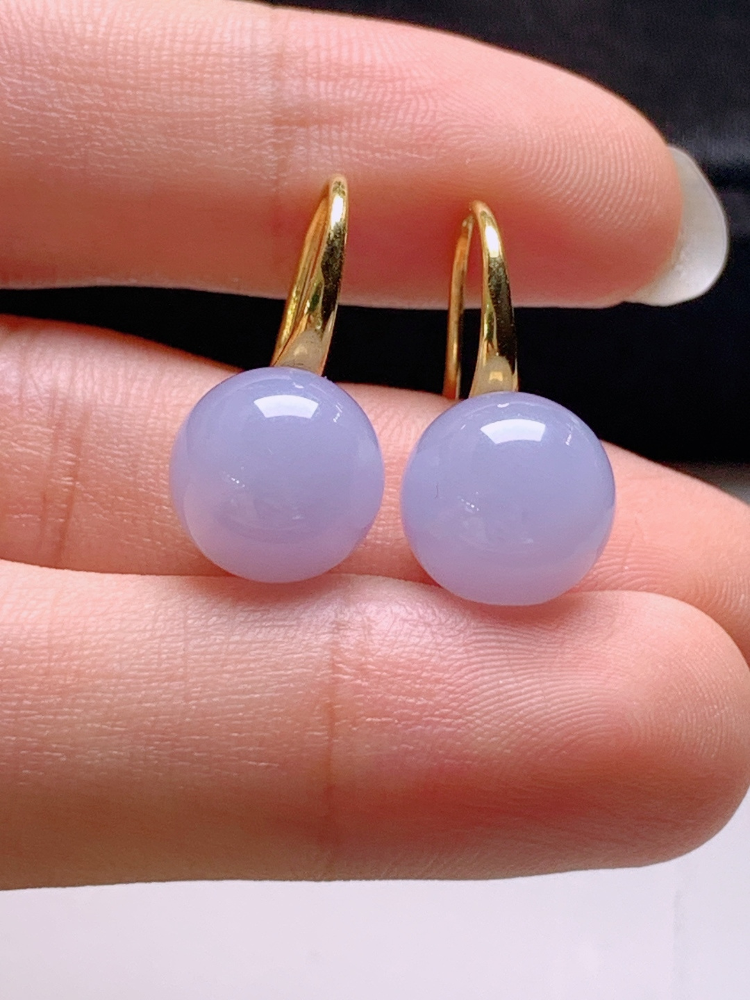 ️ 耳坠，色正饱满