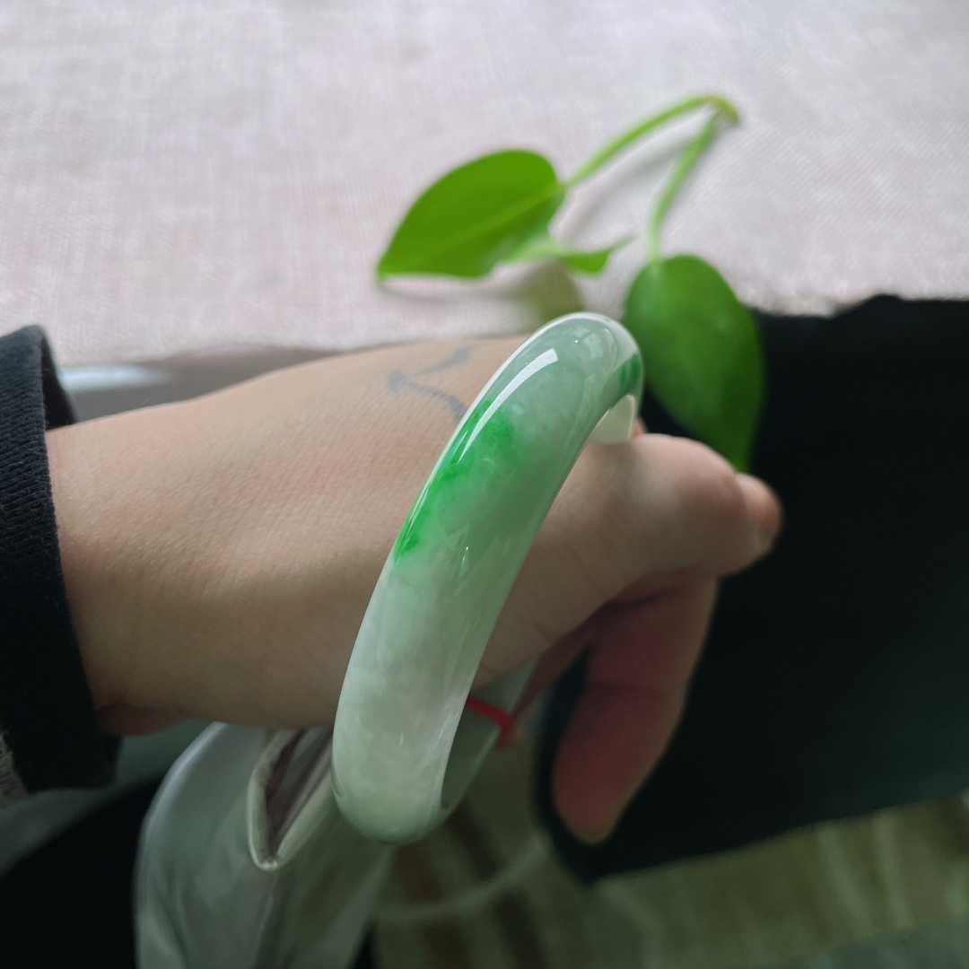 53.7/12.4/7.8，飘绿，正圈，贵气，耐看，有纹，ss49755a