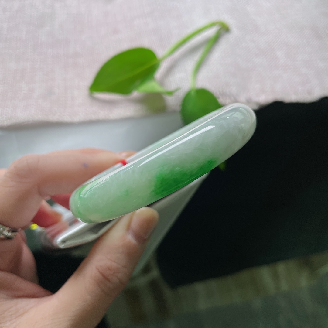 53.7/12.4/7.8，飘绿，正圈，贵气，耐看，有纹，ss49755a