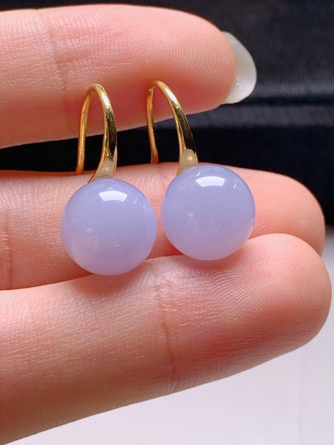 ️ 耳坠，色正饱满