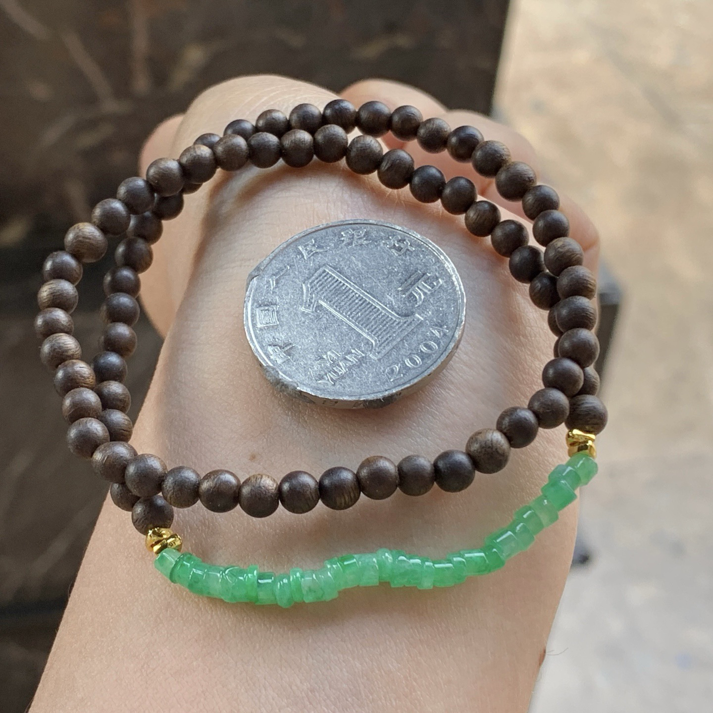 特色手串^_^鲜艳 起光