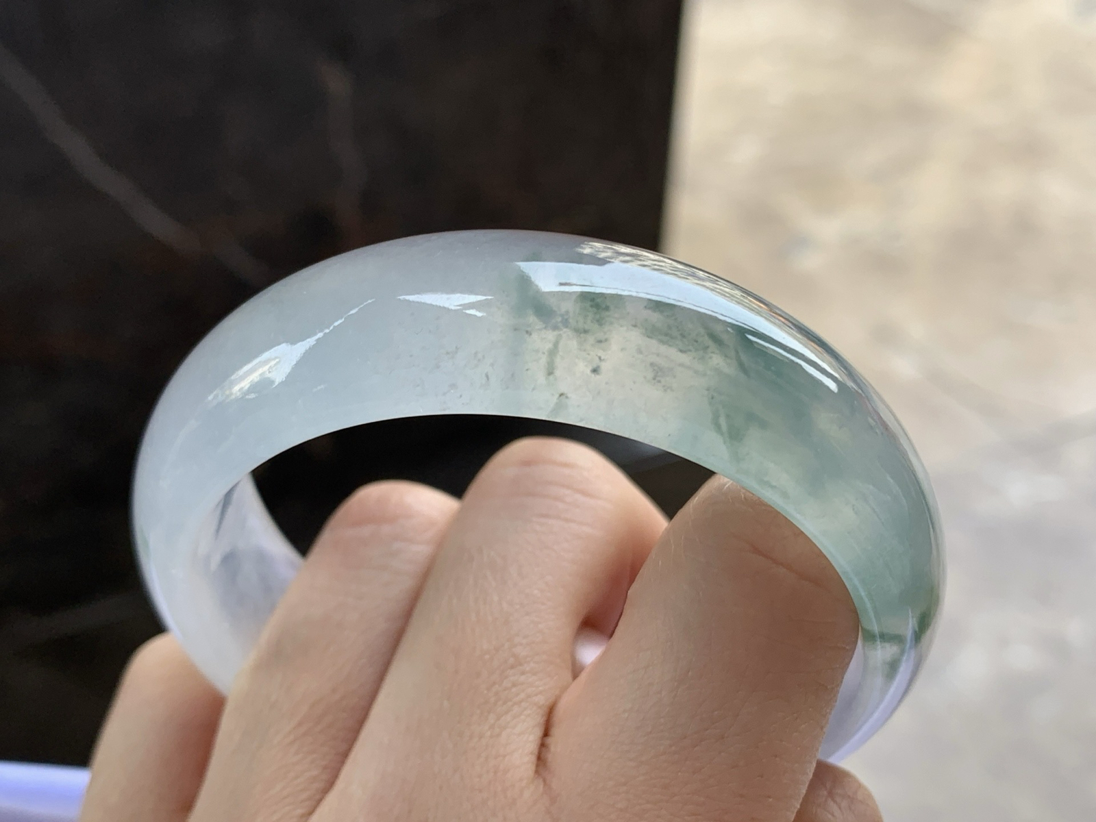 58-18.5-8

高冰蓝花宽版手镯^_^透亮 飘花浓郁