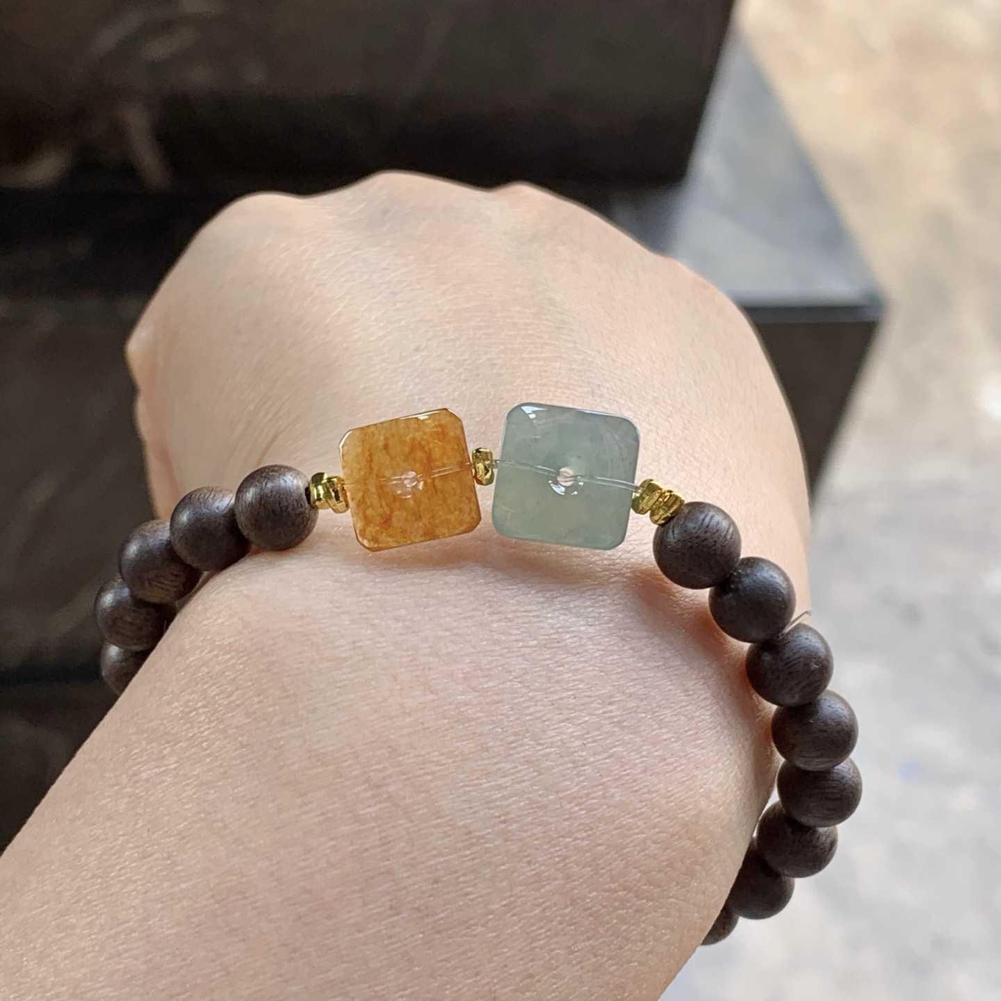 冰种特色手串^_^冰透