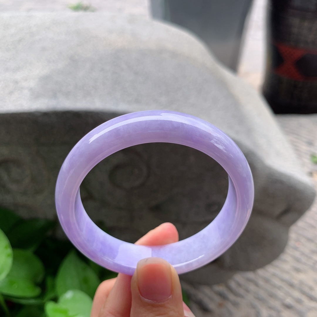 圈口 54.8-13.8-7.2【满紫正圈手镯】正圈54 55可戴