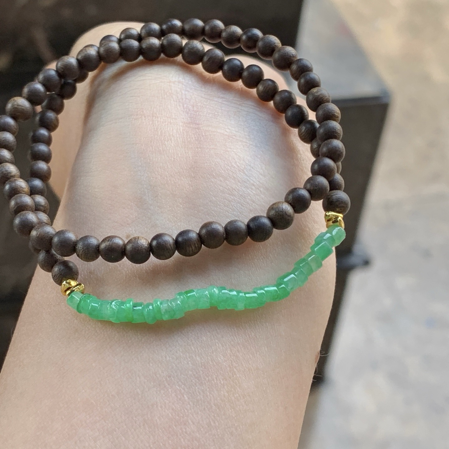 特色手串^_^鲜艳 起光