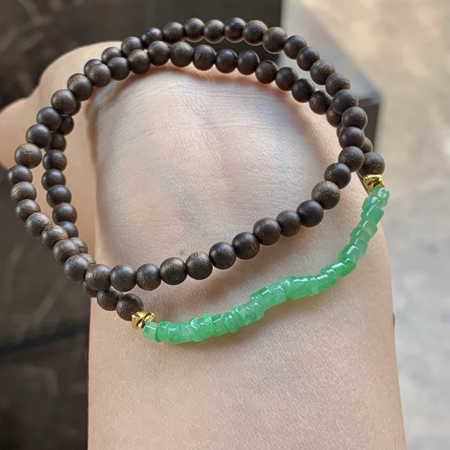 特色手串^_^鲜艳 起光