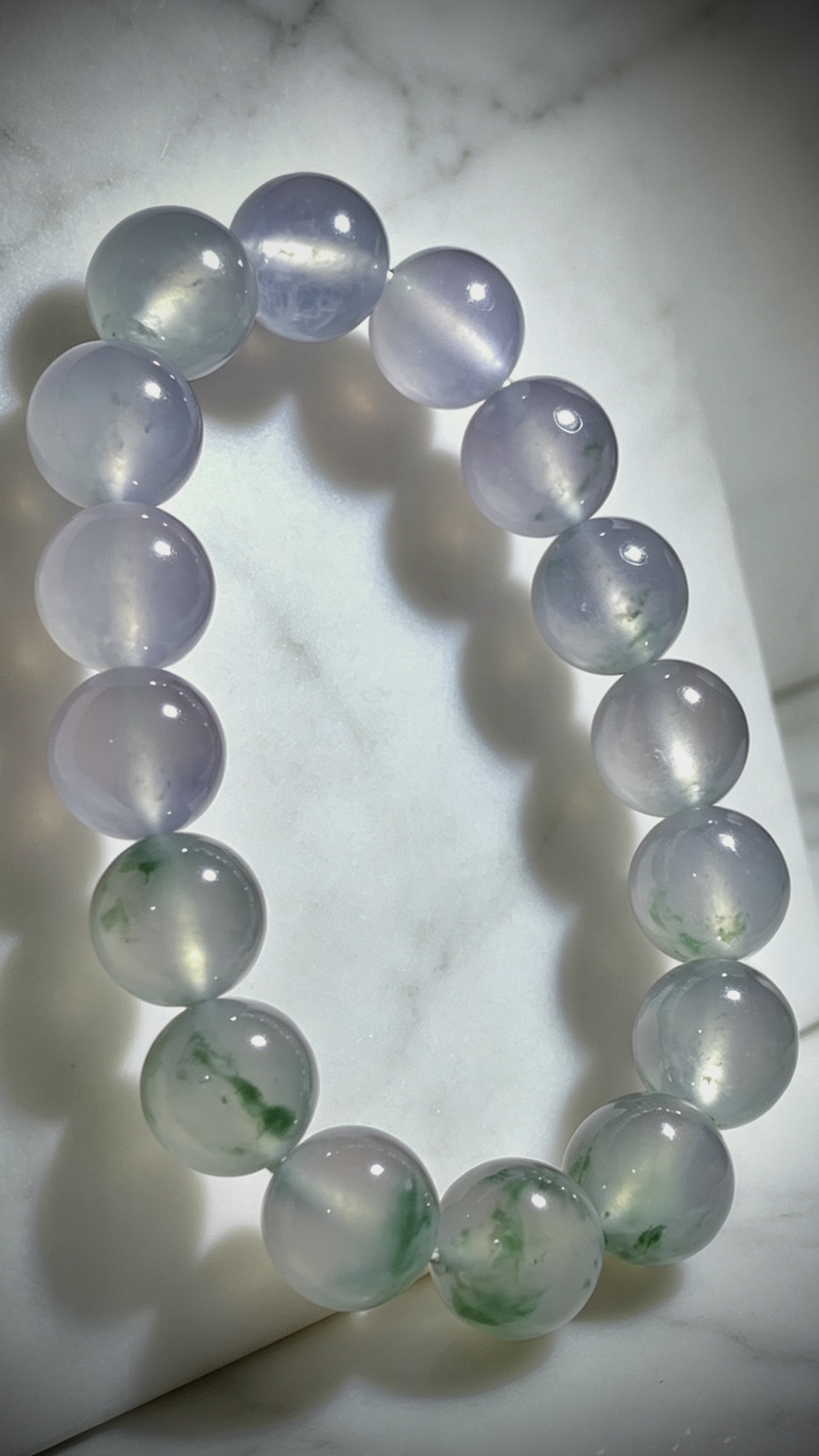 高品质飘花珠子手串手链，
直径13mm，16粒，58.85g，