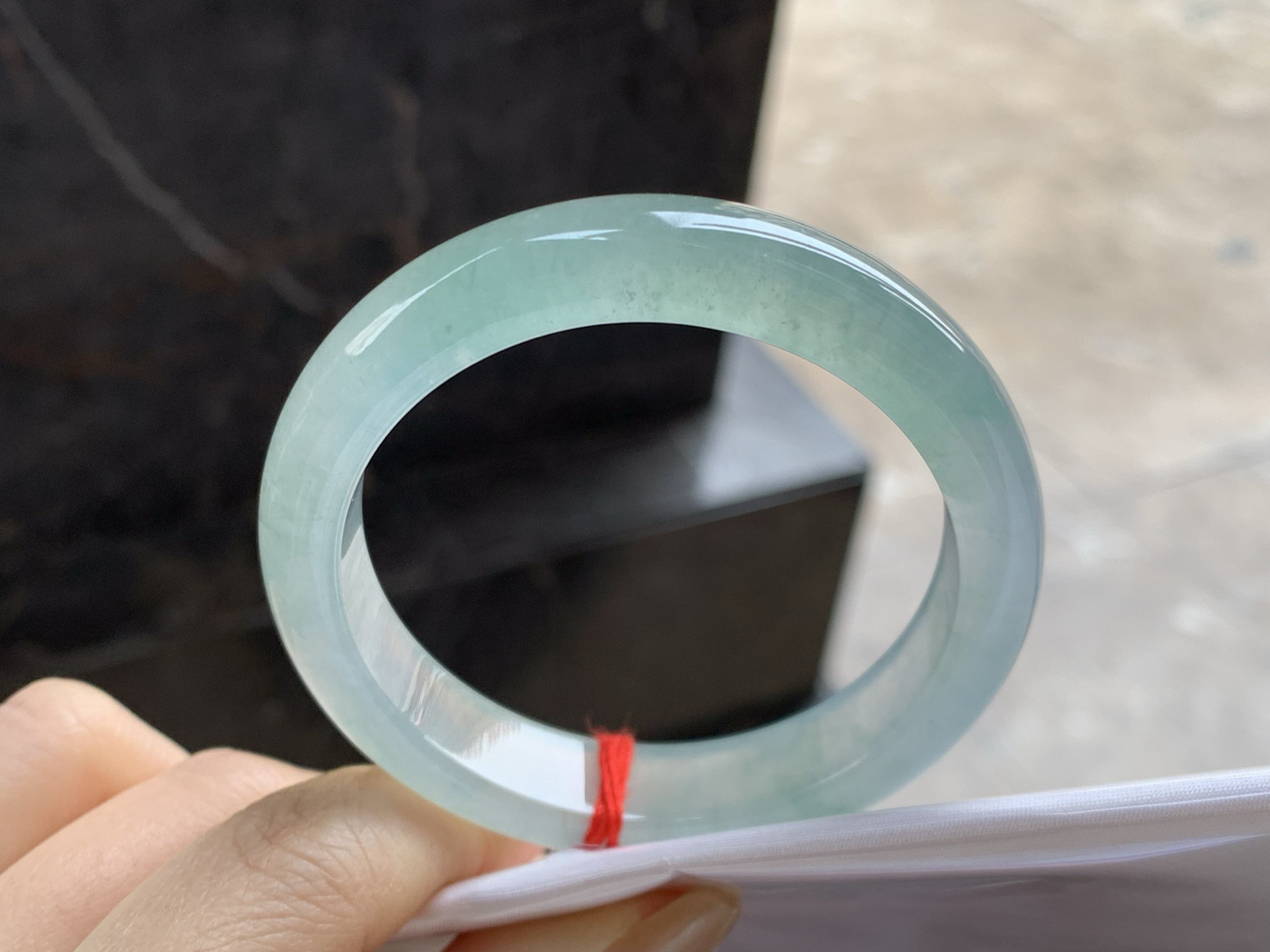 51-11.7-7.8

冰种晴水手镯^_^种水好 精品小圈口