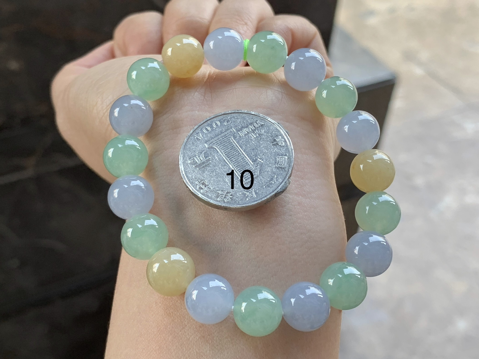 糖果色手串^_^清新