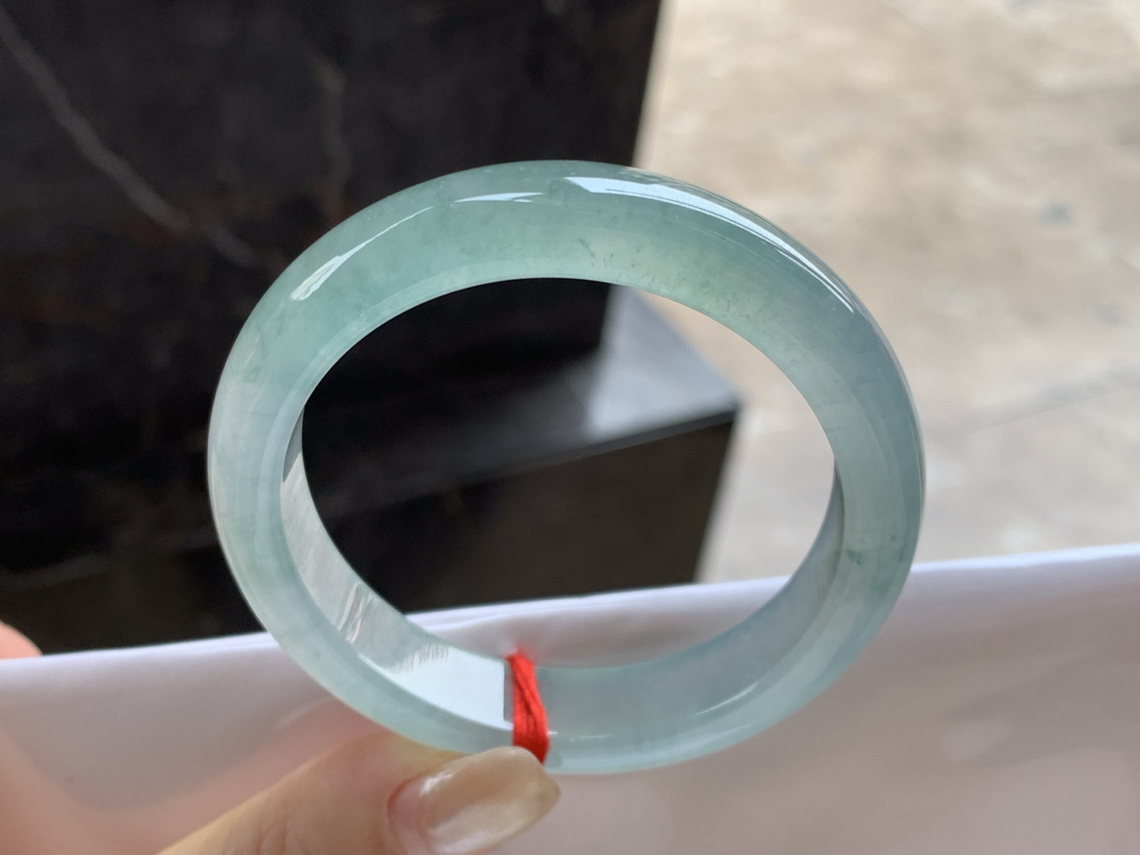 51-11.7-7.8

冰种晴水手镯^_^种水好 精品小圈口