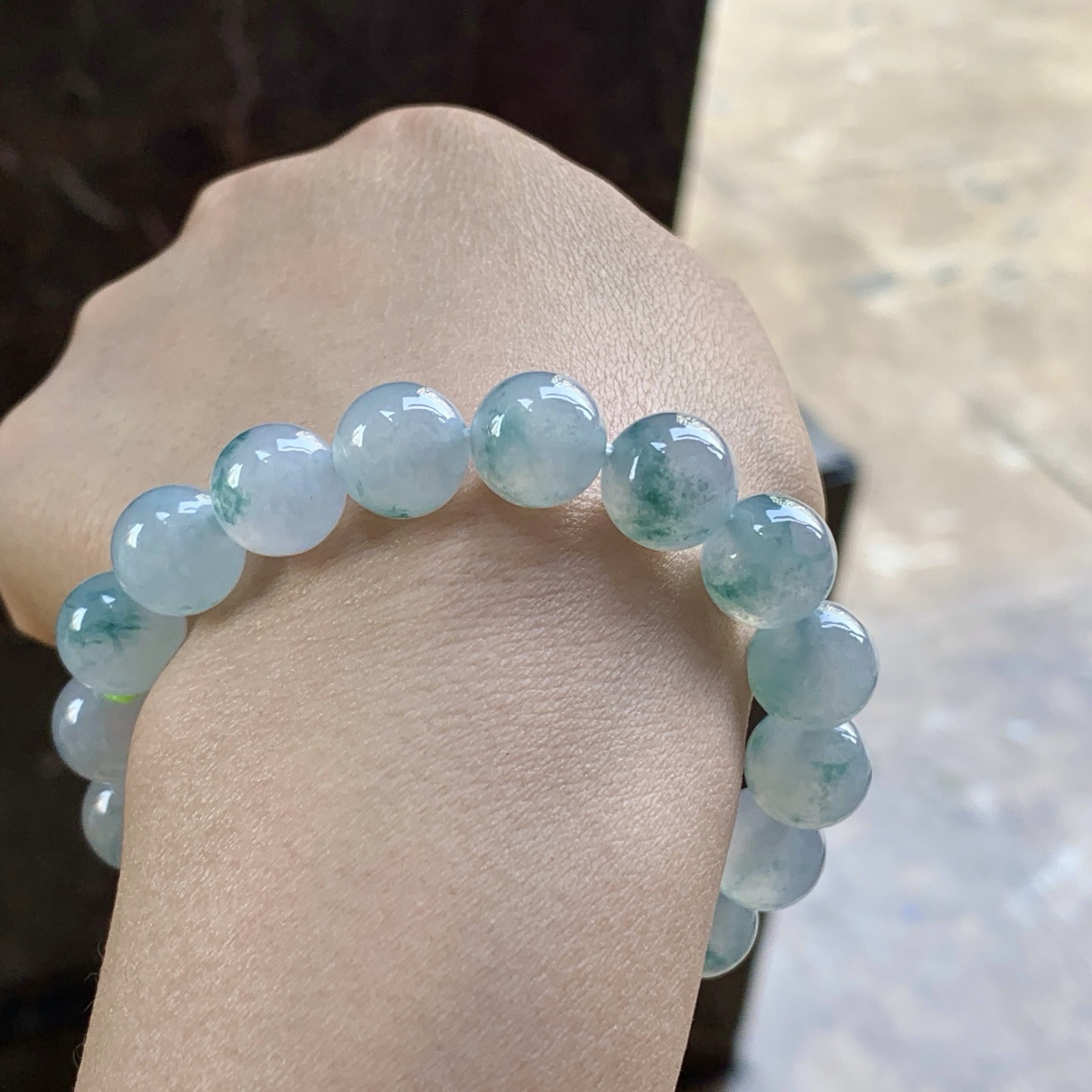 蓝花手串^_^飘花灵韵 清新