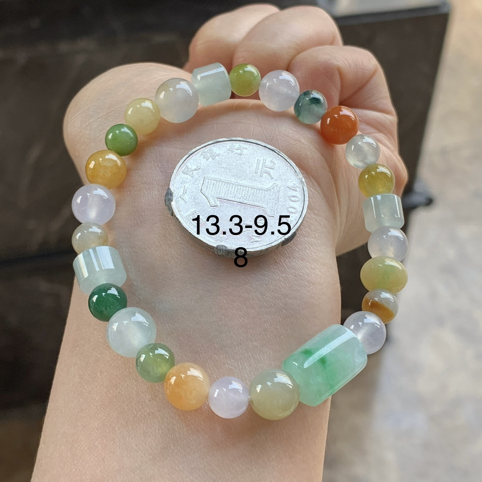 多宝手串^_^鲜艳 起光