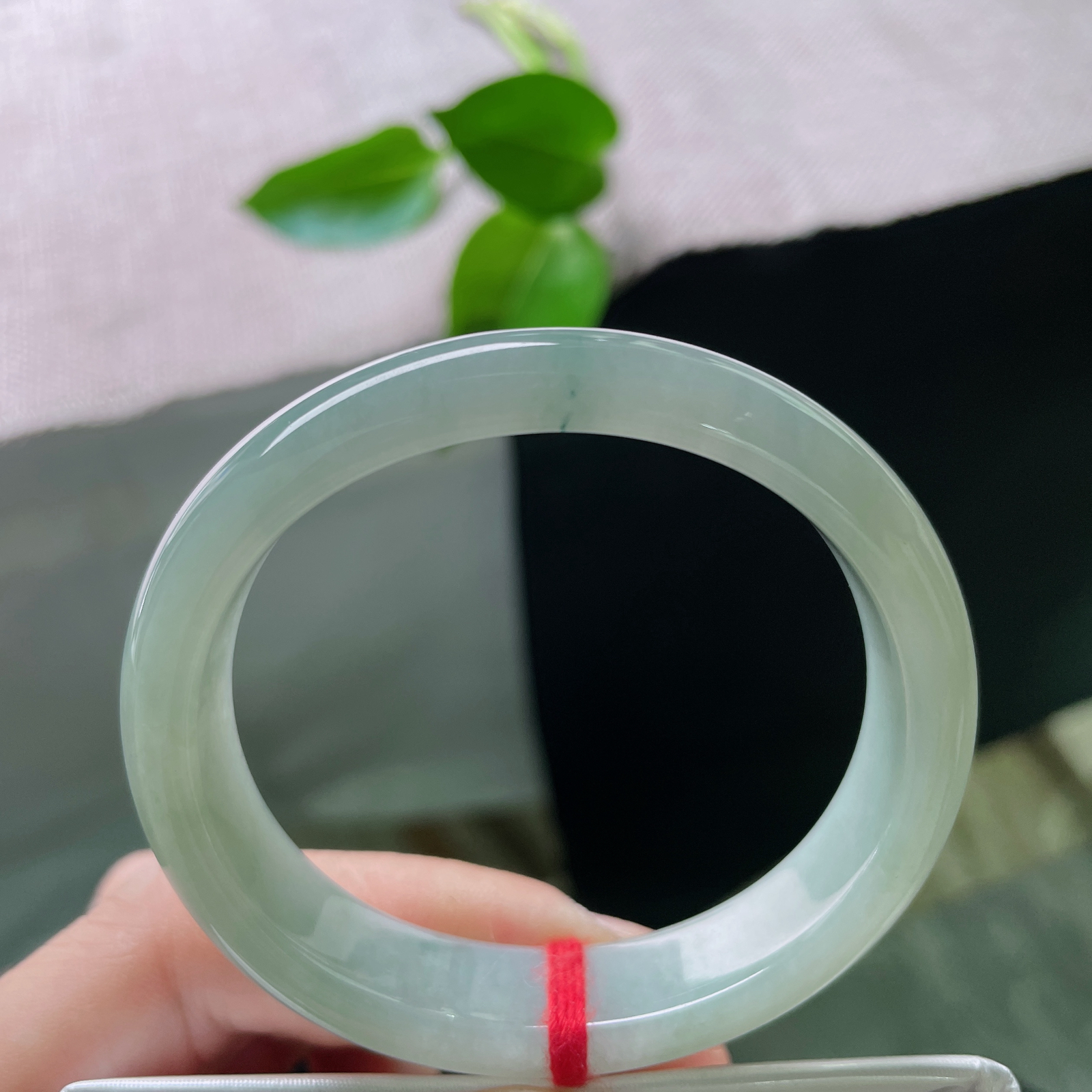 51.4/12.5/6.5绿底贵妃，清新，种水好，底子细腻，皮纹..