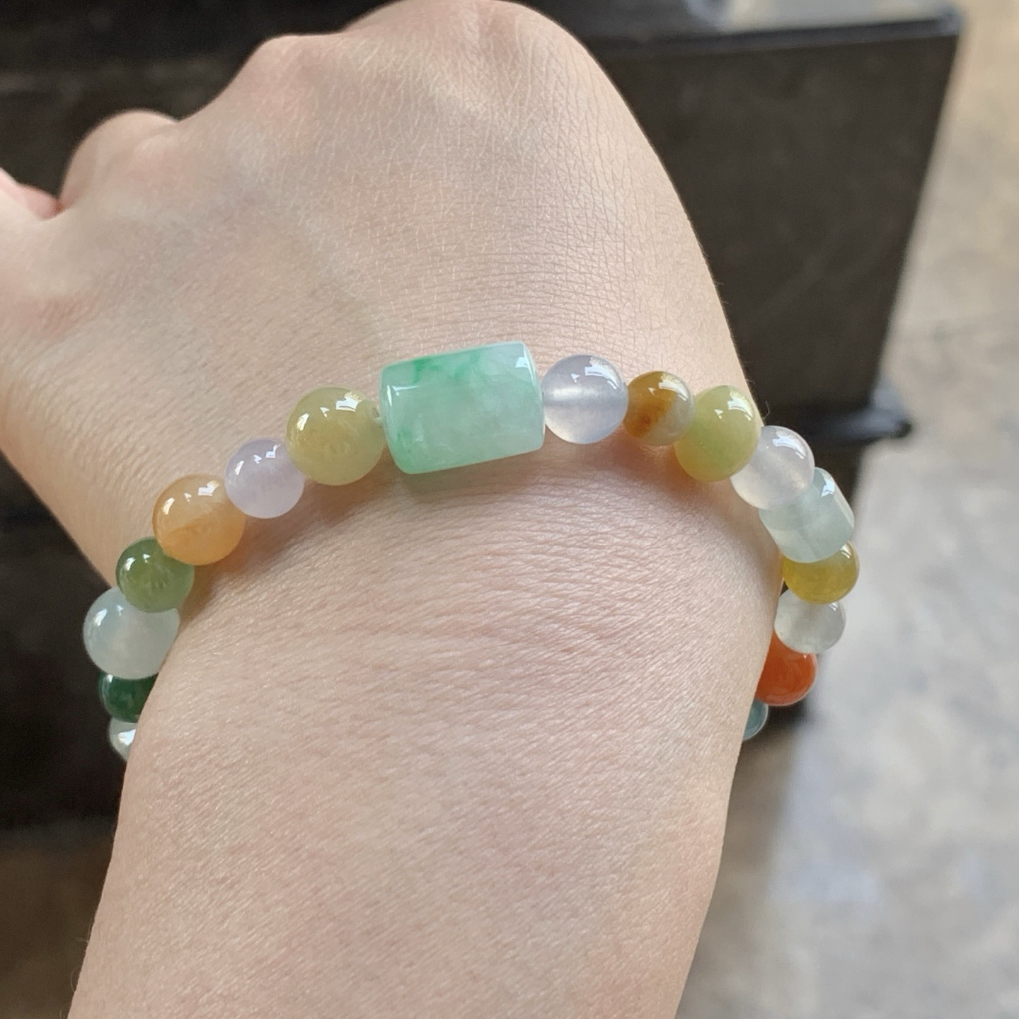 多宝手串^_^鲜艳 起光