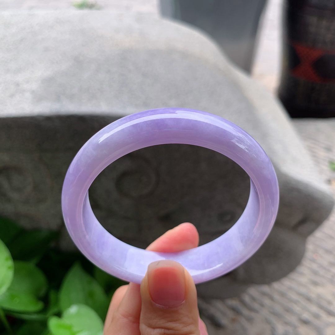 圈口 54.8-13.8-7.2【满紫正圈手镯】正圈54 55可戴