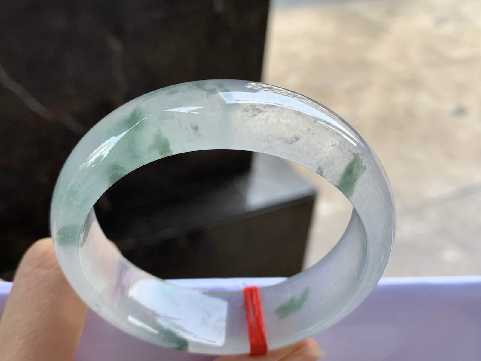 58-18.5-8

高冰蓝花宽版手镯^_^透亮 飘花浓郁