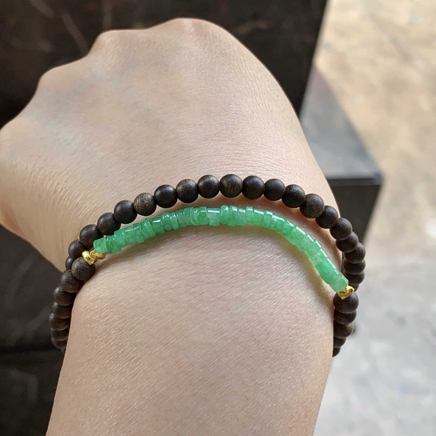 特色手串^_^鲜艳 起光